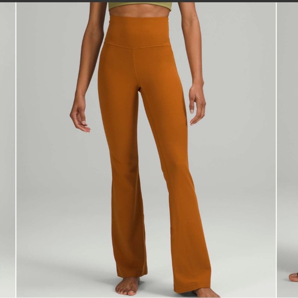 Lululemon Groove Super-High-Rise Flared Pant Nulu
Butternut Brown size 12 - Picture 3 of 13